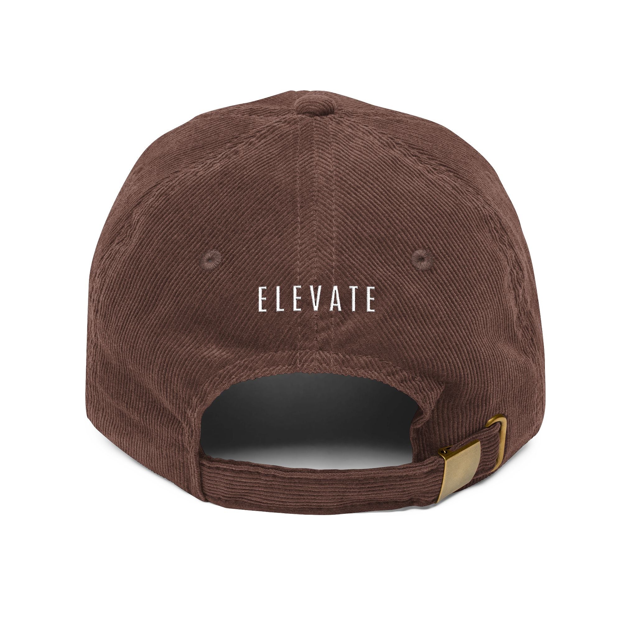 Embroidered Corduroy Cap — "Soli Deo Gloria" Vintage Dad Hat