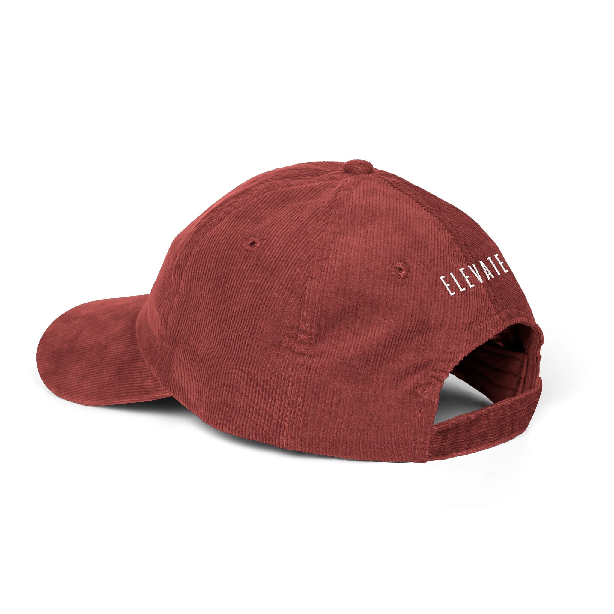 Embroidered Corduroy Cap — "Soli Deo Gloria" Vintage Dad Hat